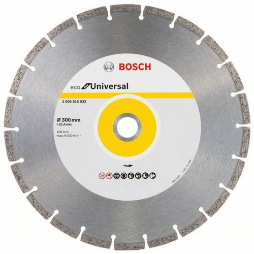 BOSCH ECO For Universal Diamantový deliaci kotúč 300x25.4x3.2x8 mm 2608615033