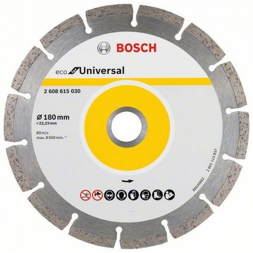 BOSCH ECO For Universal Diamantový deliaci kotúč 180x22.23x2.2x7 mm 2608615030