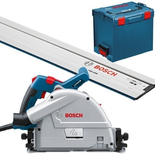 BOSCH GKT 55 GCE ponorná píla 1400W + vodiaca lišta FSN 1600, 0601675002