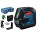 BOSCH GLL 2-15 G Čiarový laser, 4x batéria 1,5 AA + Kufor 0601063W02