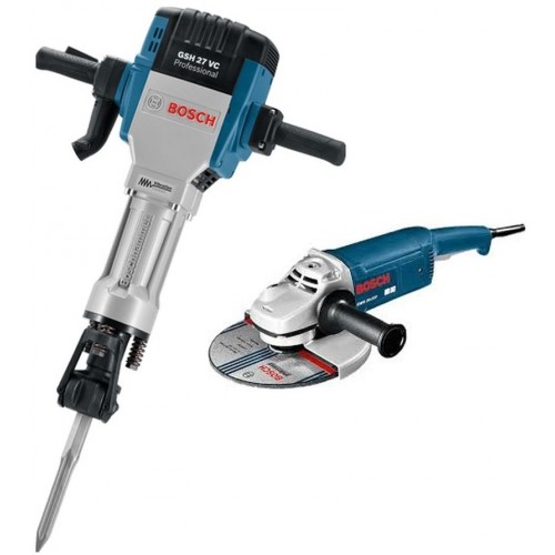 BOSCH GSH 27 VC búracie kladivo + GWS 20-230 H brúska uhlová 0.615.990.J87