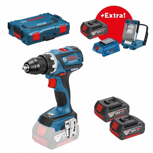 BOSCH GSR 18 V-EC akumulátorový šroubák, L-BOXX, 2x 5,0 Ah akumulátor 0.601.9E8.104 BOSCH GSR 18 V-EC akumulátorový šroubák, L-BOXX, 2x 5,0 Ah akumulátor 0.601.9E8.104