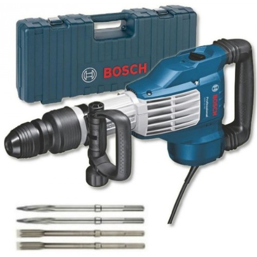 BOSCH GSH 11 VC Professional Sekacie kladivo s SDS-max + 2 × špiciak + 2 × plochý sekáč