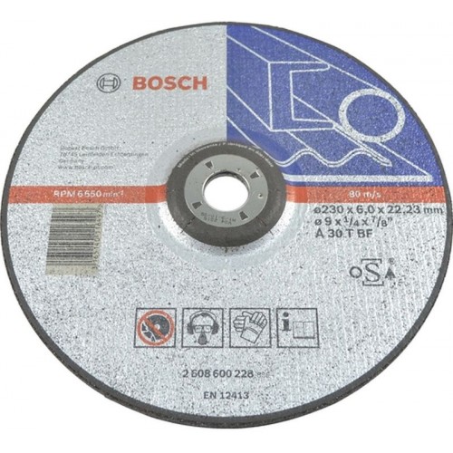 BOSCH Expert for Metal Hrubovací kotúč profilovaný, 230x22,23x6 mm 2608600228