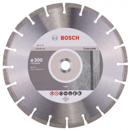 BOSCH Standard for Concrete Diamantový deliaci kotúč 300x22,23x3,1x10mm 2608602542