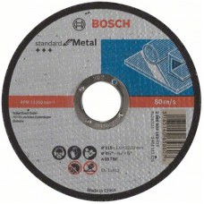 BOSCH Deliaci kotúč rovný Standard for Metal, 115x1,6 mm, 2608603163
