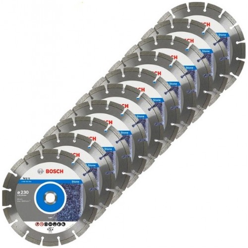 BOSCH Standard for Stone Diamantový deliaci kotúč, 230x22,23x2,3x10mm, 10ks 2608603238