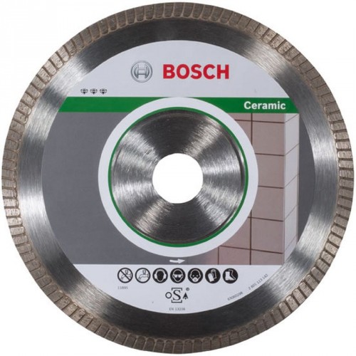 BOSCH Best for Ceramic Extra-Clean Turbo Diamantový deliaci kotúč, 230 x 22,23 x 1,8 x 7 m