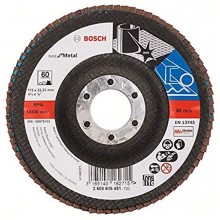 BOSCH Best for Metal Lamelový brusný kotouč X571, 115x22,23mm, 60, 2608605451