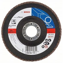 BOSCH Expert for Metal Lamelový brúsny kotúč X551, 125x22,23mm, 60, 2608606717