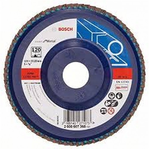 BOSCH Expert for Metal Lamelový brúsny kotúč X551, 125x 22,23mm, G60, 2608607366