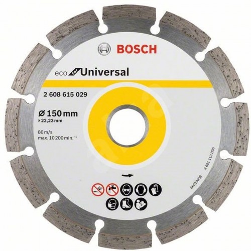 BOSCH ECO For Universal Diamantový deliaci kotúč 150x22.23x2.1x7 mm 2608615029