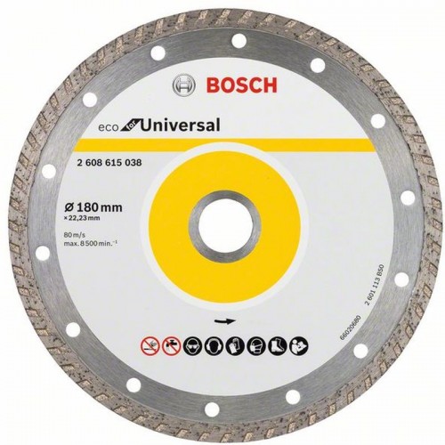 BOSCH Diamantový rezací kotúč ECO For Universal, 180 mm 2608615047