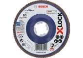 BOSCH X-LOCK Best for Metal Lamelový brúsny kotúč X571, 125x22,23mm, G60 2608619210