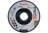 BOSCH X-LOCK Expert for Metal Plochý rezný kotúč, 125 × 1,6 × 22,23mm 2608619254