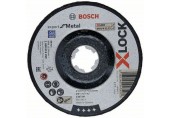 BOSCH X-LOCK Expert for Metal Brúsny kotúč, 125 × 6 × 22,23mm 2608619259
