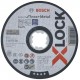 BOSCH X-LOCK Expert for Inox+Metal Plochý rezný kotúč, 115 × 1 × 22,23 2608619263