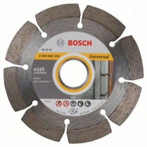 BOSCH Diamantový rezací kotúč Standard for Universal, 115 mm, 2608602191