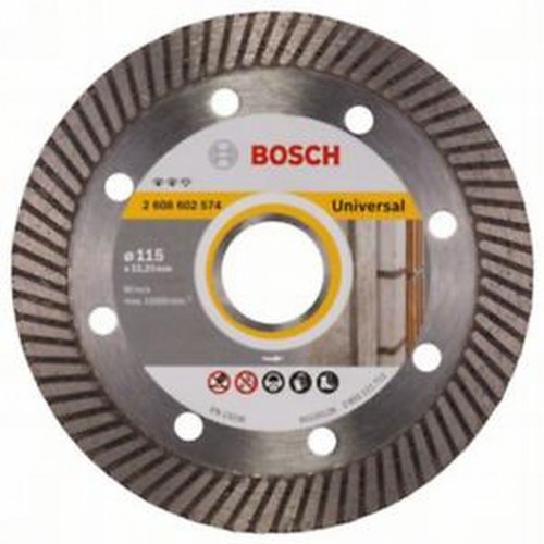BOSCH Diamantový deliaci kotúč Expert for Universal Turbo, 115 mm 2608602574