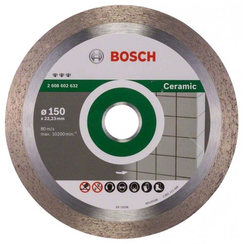 BOSCH Diamantový deliaci kotúč Best for Ceramic, 150mm 2608602632