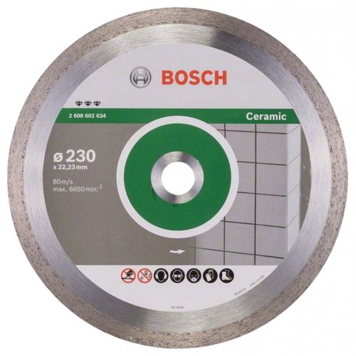 BOSCH Diamantový deliaci kotúč Best for Ceramic, 230 mm 2608602634 BOSCH Diamantový deliaci kotúč Best for Ceramic, 230 mm 2608602634
