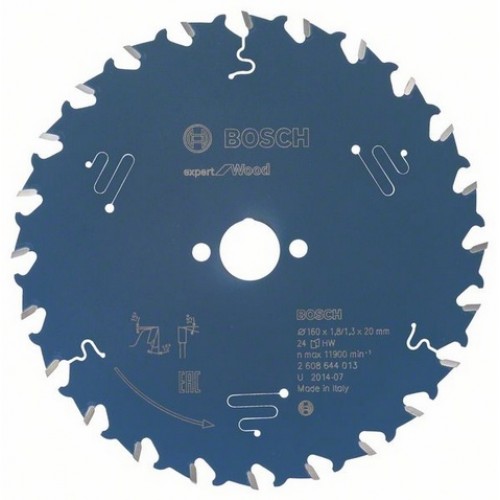 BOSCH Expert for Wood Pílový kotúč, 160 x 20 x 1,8 mm, 24 2608644013