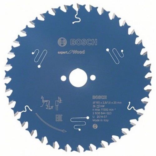 BOSCH Expert for Wood Pílový kotúč, 165 x 20 x 2,6 mm, 36 2608644023