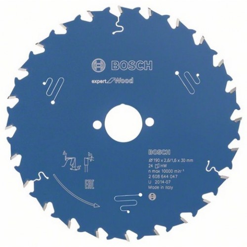 BOSCH Expert for Wood Pílový kotúč, 190 x 30 x 2,6 mm, 24 2608644047