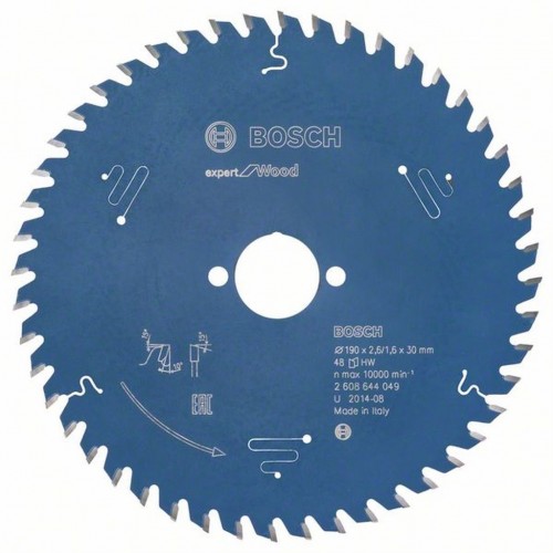 BOSCH Pílový kotúč Expert for Wood, 190x2,6/1,6 mm 2608644049