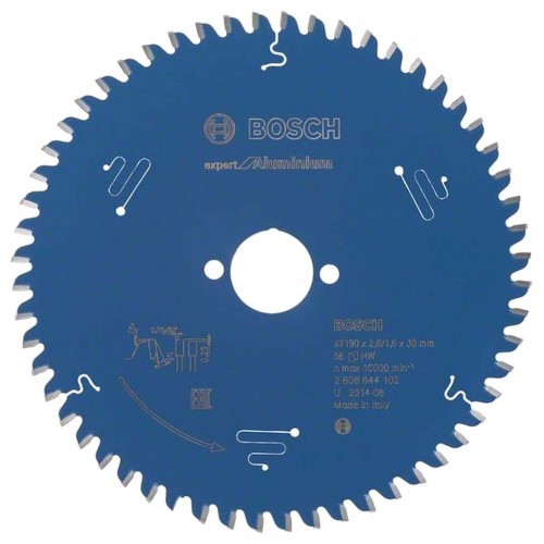 BOSCH Pílový kotúč Expert for Aluminium, 190x2,6/1,6 mm 2608644102