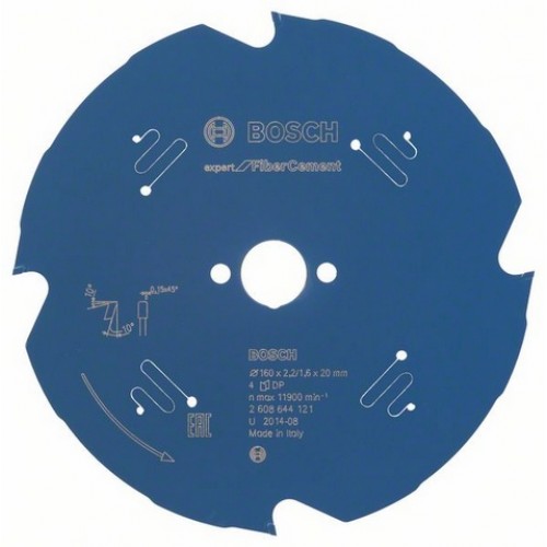 BOSCH Pílový kotúč Expert for Fiber Cement, 160 x 2,2 / 1,6 mm mm 2608644121