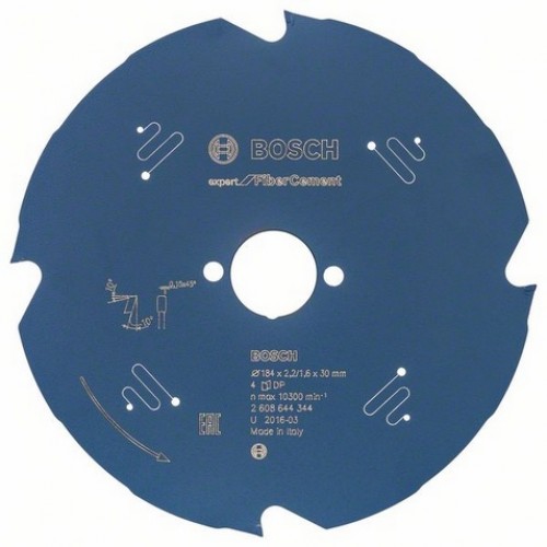 BOSCH Pílový kotúč Expert for Fiber Cement, 184 x 2,2 / 1,6 mm mm 2608644344