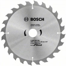 Bosch Pílový kotúč Eco for Wood, 230x30x2,8/1,8 z24, 2608644381