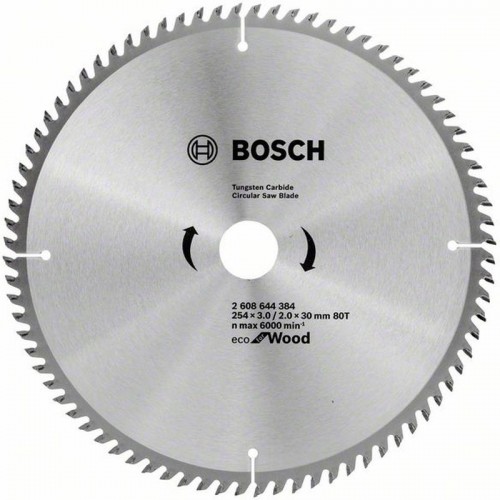 BOSCH Pílový kotúč Eco for Wood, 254x2 mm 2608644384 BOSCH Pílový kotúč Eco for Wood, 254x2 mm 2608644384