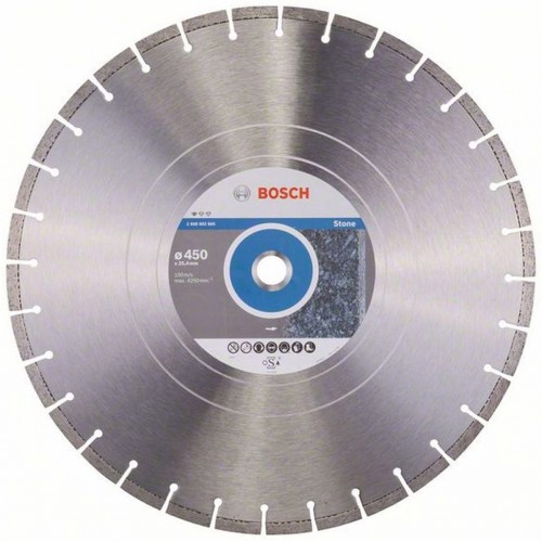 BOSCH Standard for Stone Diamantový deliaci kotúč, 450x25,40x3,6x10mm 2608602605