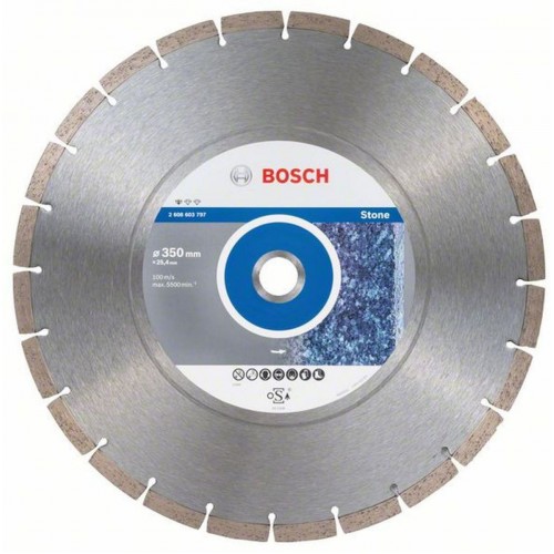 BOSCH Standard for Stone Diamantový deliaci kotúč, 350x25,40x3,1x10mm 2608603797 BOSCH Standard for Stone Diamantový deliaci kotúč, 350x25,40x3,1x10mm 2608603797
