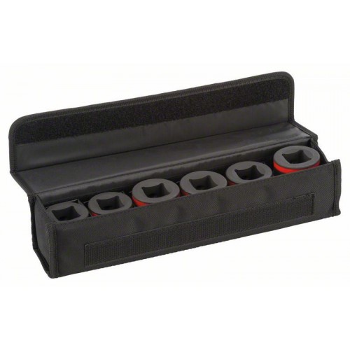 BOSCH 6-dielna sada nástrčných nadstavcov 1", 60mm 2608551105
