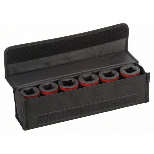 BOSCH 6-dielna sada nástrčných nadstavcov 1", 90mm 2608551106 BOSCH 6-dielna sada nástrčných nadstavcov 1", 90mm 2608551106