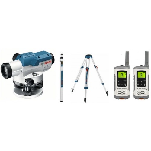 BOSCH GOL 26 D Professional Optický nivelačný prístroj + sada vysielačiek 0.615.994.00E