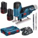 BOSCH GST 12V-70 PROFESSIONAL Akumulátorová priamočiara píla 2x 12V 3,0Ah 06015A1005