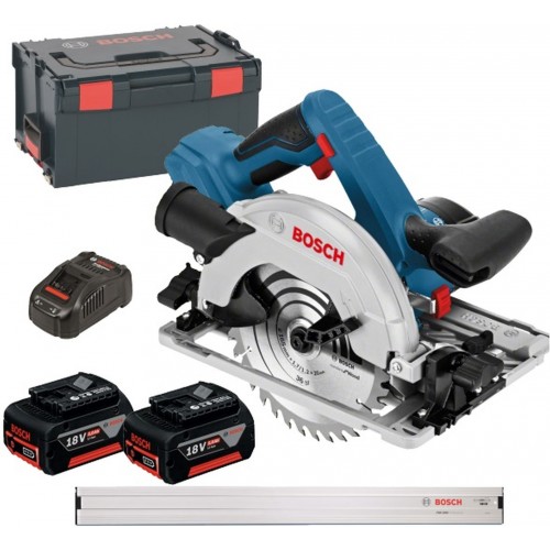 BOSCH GKS 18V-57 G Akumulátorová okružná píla, 18V, 2x 5,0Ah 06016A2102