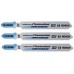 BOSCH Pílový plátok do priamočiarych píly T 118 EHM, 3ks 2608630665