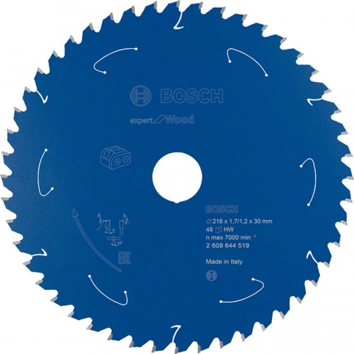BOSCH Expert for Wood Pílový kotúč, 216 × 1,7/1,2 × 30 T48, 2608644519