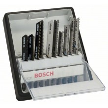 BOSCH 10dílná sada pílových listov Robust Line Top Expert, so stopkou T, 2607010574