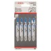 BOSCH Pílový list do priamočiarých píl T 118 EFS, 5ks 2608636497