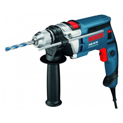 BOSCH GSB 16 RE (OV) príklepová vŕtačka + 4-dielna sada vrtákov, 0.615.990.J1N