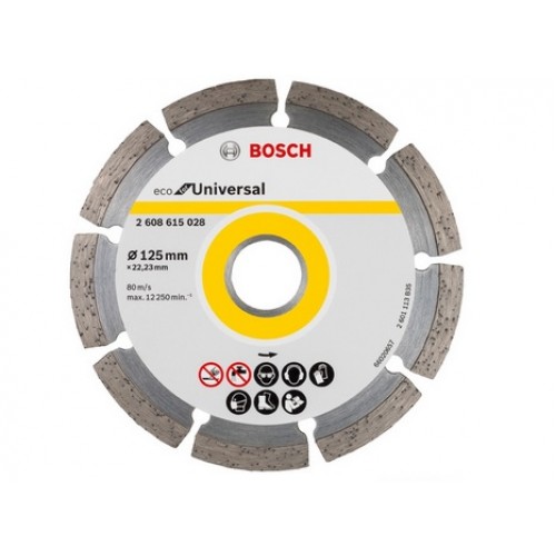 BOSCH ECO For Universal Diamantový deliaci kotúč 125x22.23x2.0x7mm 2608615028