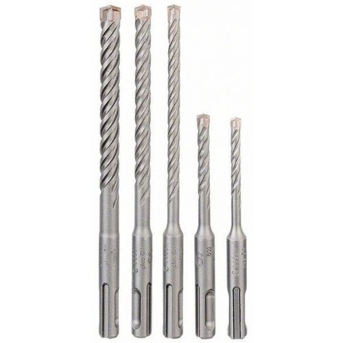 BOSCH Sada vrtákov SDS plus-5X, 5 ks pr. 5/6/6/8/10 mm, 2608833910