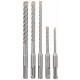 BOSCH Sada vrtákov SDS plus-5X, 5 ks pr. 5/6/6/8/10 mm, 2608833910