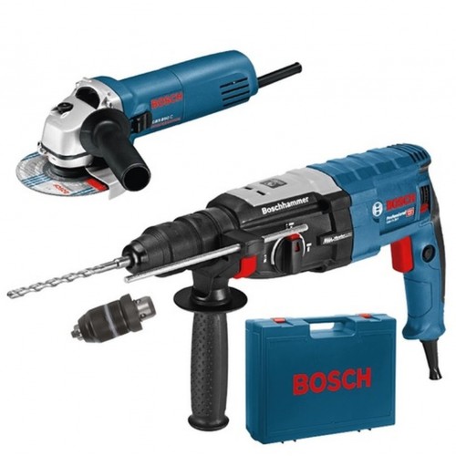 BOSCH GBH 2-28 F vŕtacie kladivo + GWS 850 C uhlová brúska 0.615.990.HS2 BOSCH GBH 2-28 F vŕtacie kladivo + GWS 850 C uhlová brúska 0.615.990.HS2